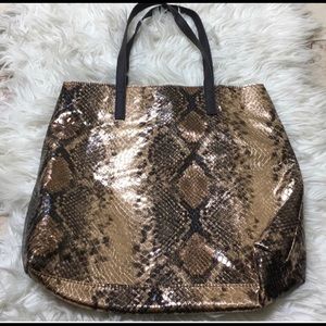 The Limited faux snakeskin bag